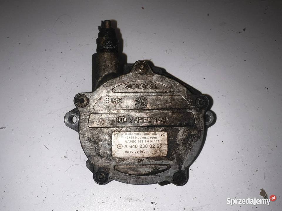 pompa vacu mercedesbenz A w169 18 cdi Ostrów Wielkopolski sprzedam