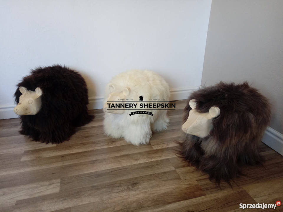 Misie Skóra Owcza Naturalna Podnóżek Niedźwiadek Szaflary