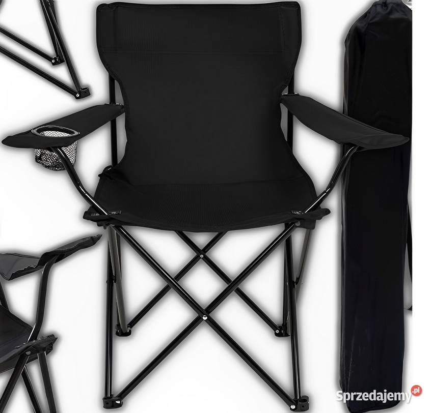 KRZESŁO SKŁADANE WĘDKARSKIE RYBACKIE FOTEL NA