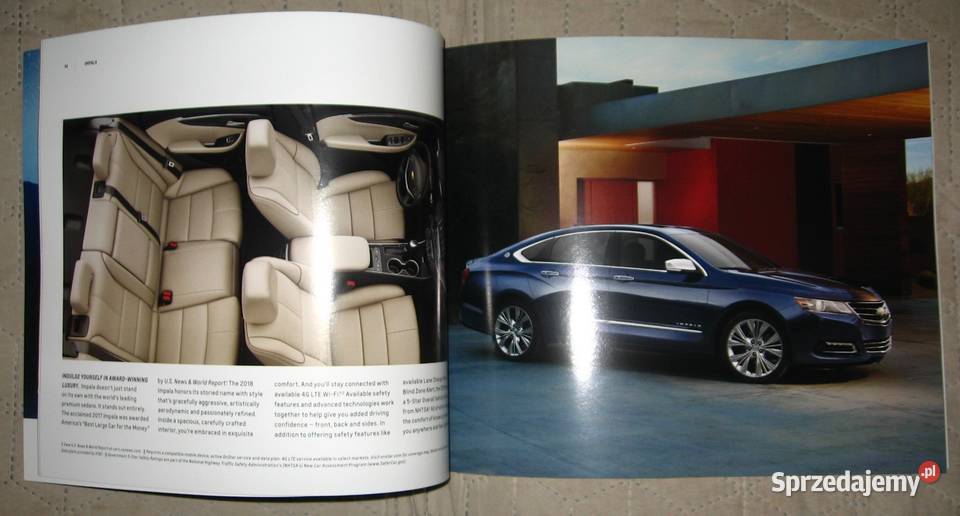 Chevrolet Cars 2018 prospekt katalog Pozostałe Kępice