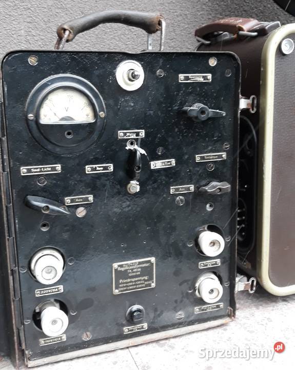 Stary projektor Zeiss TK35 kino objazdowe Tczew