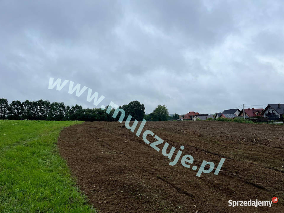 Mulczowanie działek Olkusz wgłębne małopolskie
