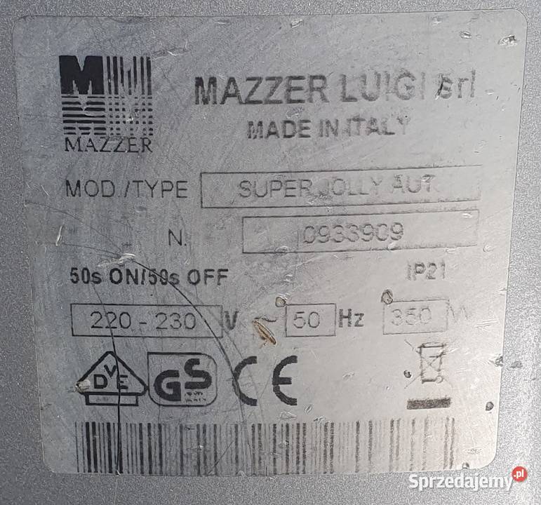 Młynek do kawy Mazzer Luigi 67215 Gastronomia