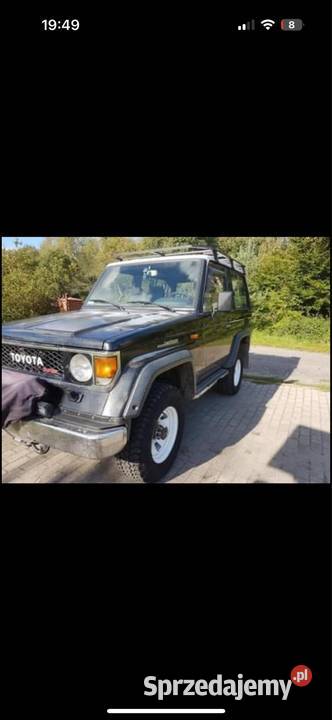 Toyota lj70 Land Cruiser bundera 86KM sprzedam