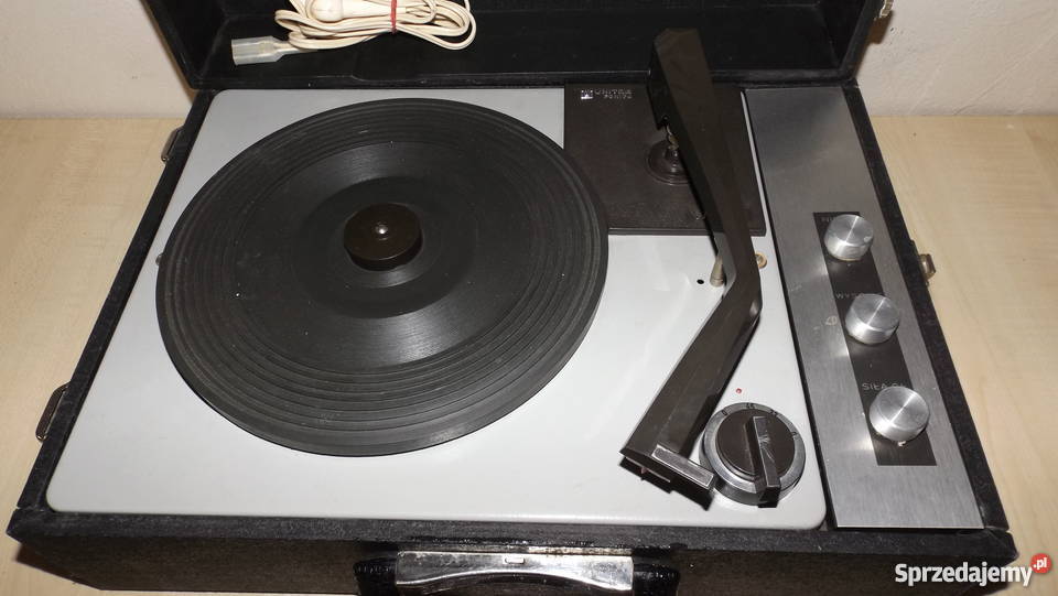 Gramofon walizkowy Unitra Fonica WG 550 Grodziczno