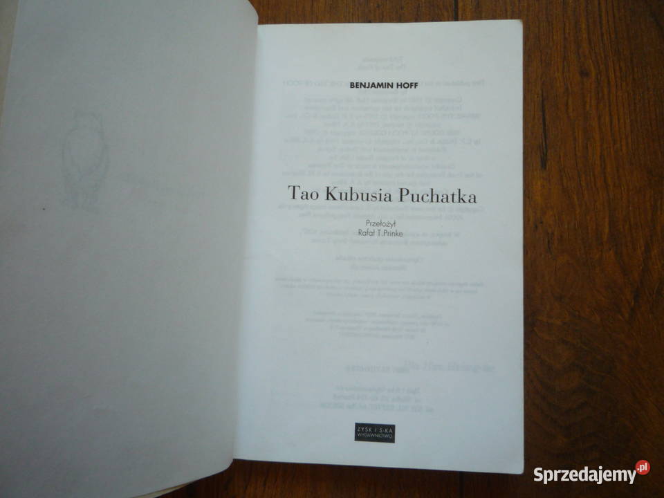 Tao Kubusia Puchatka Benjamin Hoff Szczecin