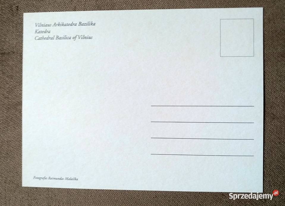 WILNO BAZYLIKA ŚW STANISŁAWA BISKUPA I ŚW Piszczac