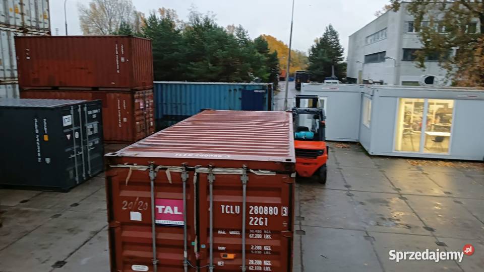 Kontener Morski 20 DV 6 metrowy używany POLKONT Sulejówek