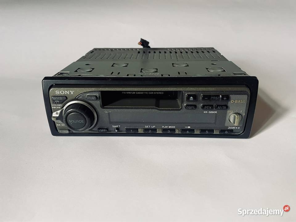 Retro Stare Radio samochodowe SONY XR5890R na pomorskie Gdańsk