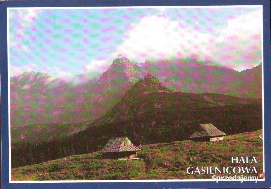 Kart pozdrowienia z Tatr kas 1993 Gliwice