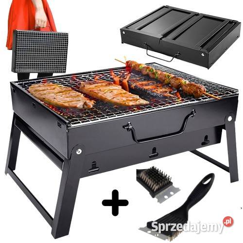 GRILL ogrodowy PRZENOŚNY WĘGLOWY SKŁADANY Rzeszów