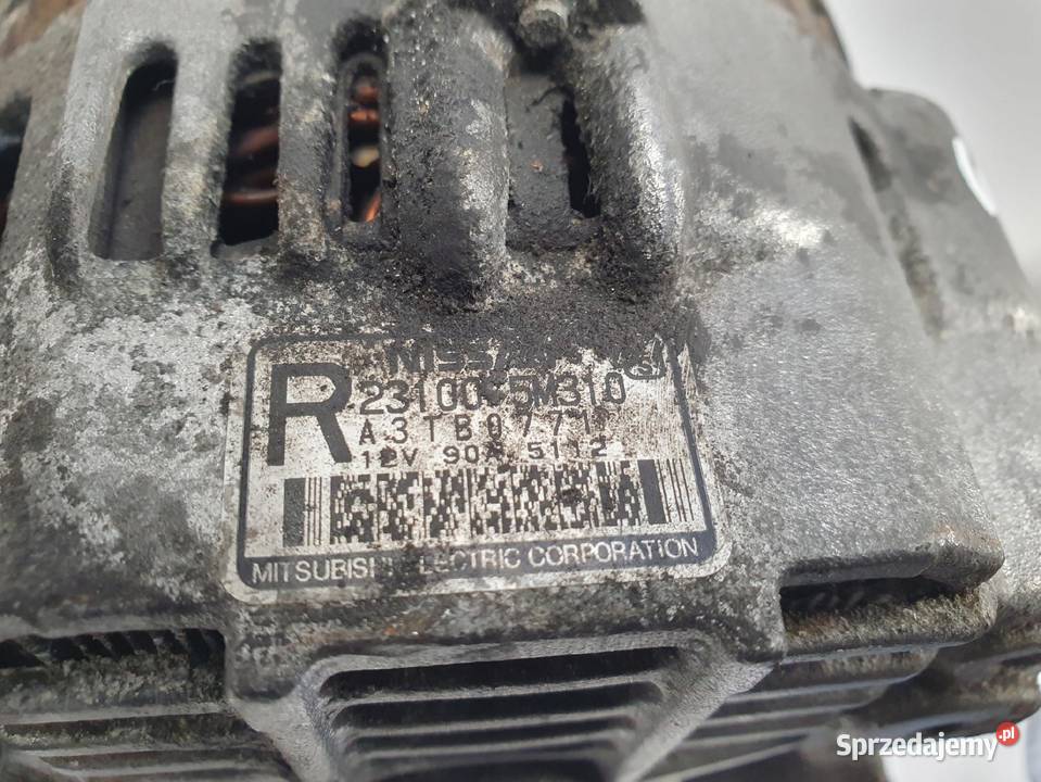 ALTERNATOR Nissan XTrail T30 22 DCI 231005M310 osobowe Chełm sprzedam
