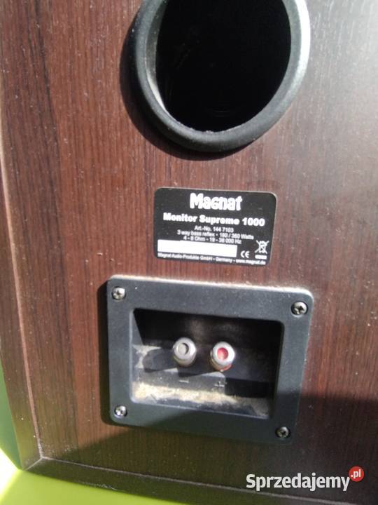 Kolumny magnat monitor supreme 1000 Ostrołęka