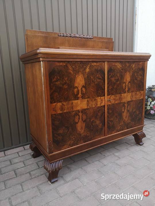 Komoda Pomocnik ARTDECO OrzechDąb Stara Antyk Swarzędz