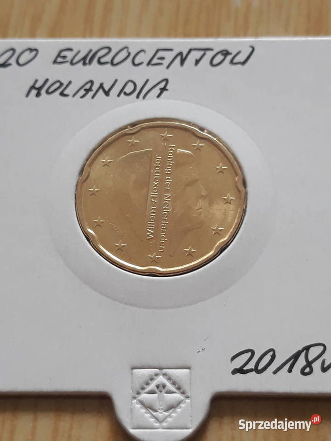 20 Eurocentów Holandia 2018 r Konin