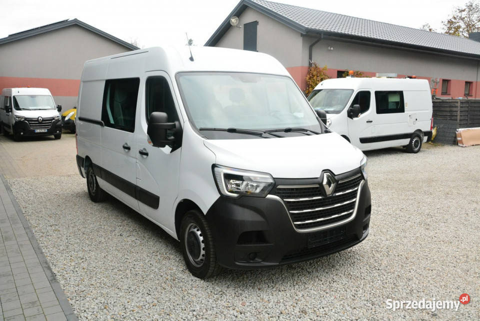 Renault Master średniak 7 osobowy brygadówka elektryczne szyby Warszawa
