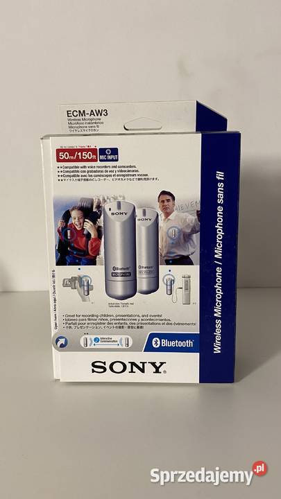 Mikrofon bezprzewodowy Bluetooth Sony ECMAW3 Bydgoszcz