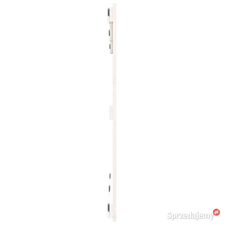 Wezgłowie łóżka białe 1275x3x90 lite drewno Warszawa sprzedam