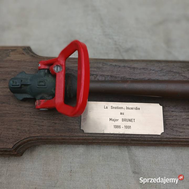 Straż pożarna strażak pamiątkowa stara mazowieckie Warszawa