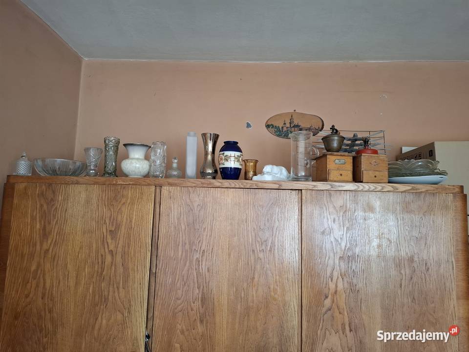 Stare wazoniki porcelana porcelit kryształ szkło Łódź