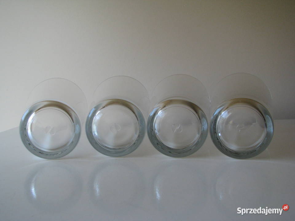 Wysoka szklanka transparentna 05 l pokal szklany Brzegi