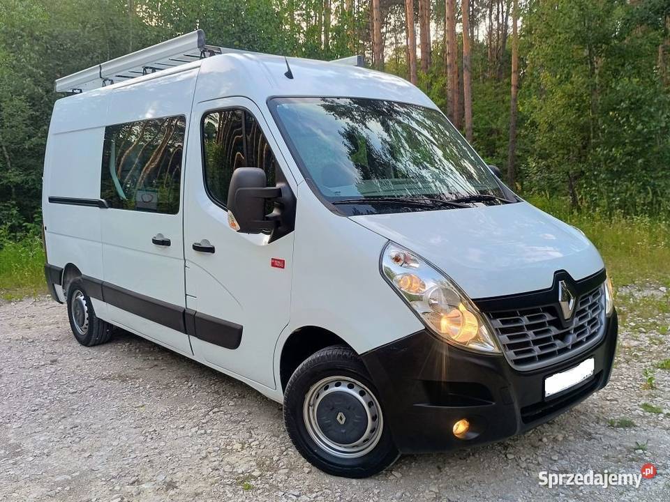 Renault Master 23 DCI 130 Dubel Kabina welurowa tapicerka Mielec