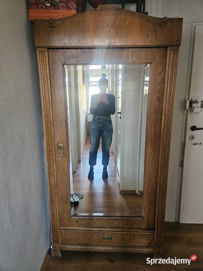 Szafa antyk do renowacji Antyki łódzkie sprzedam