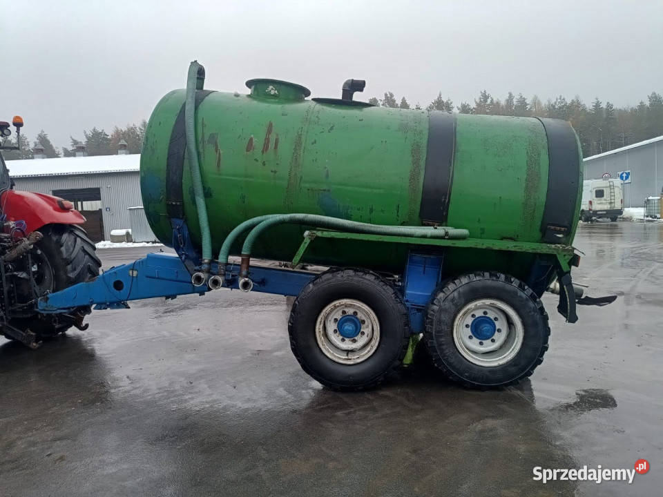 Wóz asenizacyjny HTS 10027 10 000 L pompa nieuszkodzony