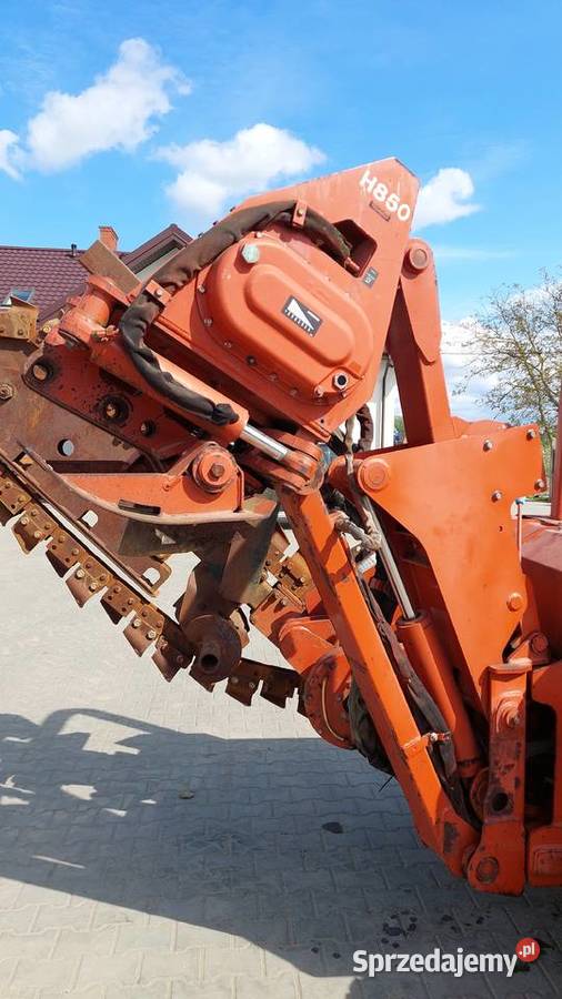 Koparka łańcuchowa pługoukładacz Ditch Witch Koła Koparki
