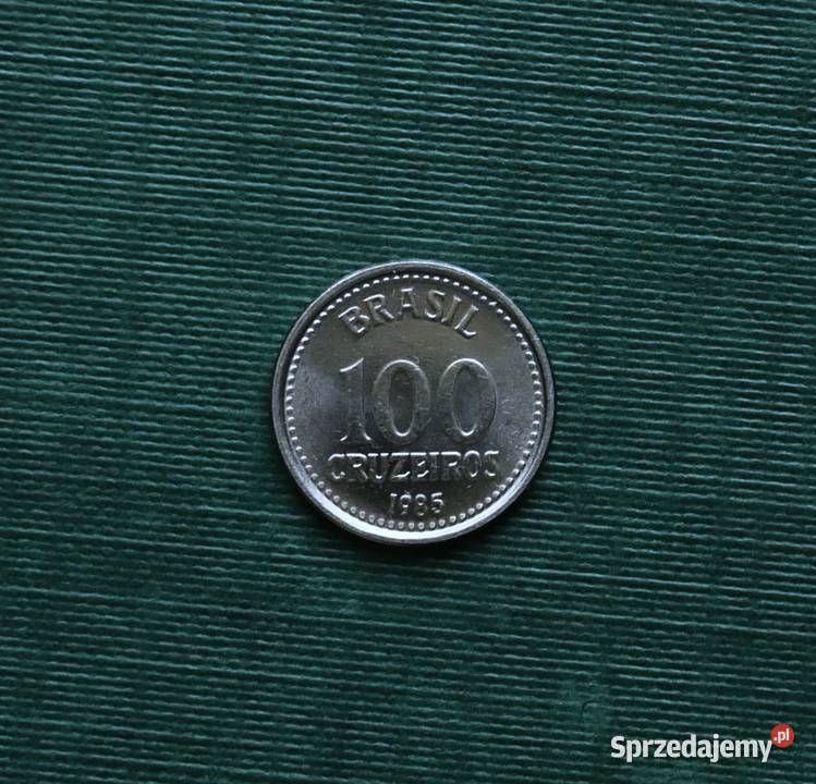 Brazylia 100 cruzeiros 1985r Gliwice sprzedam