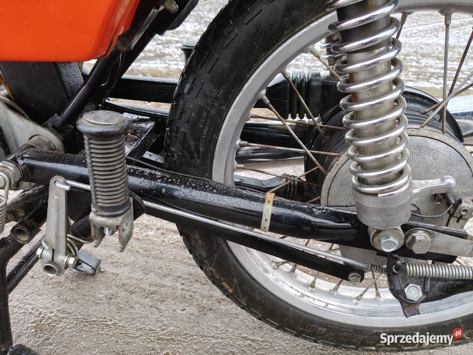 Motocykl MZ ETZ 250 1986r z dokumentami pozostałe