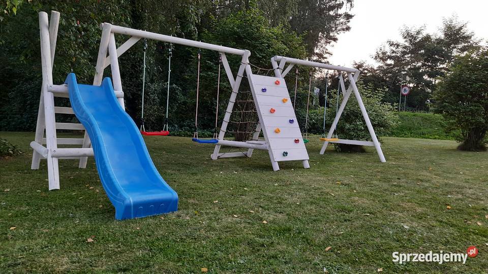 Plac Zabaw do Ogrodu JUMBOSMERF 4xHuśtawka Koszalin