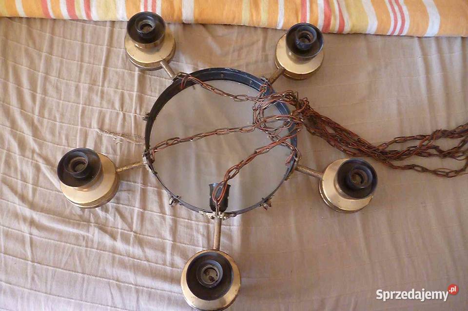 LAMPA WISZĄCA STARA małopolskie Kraków