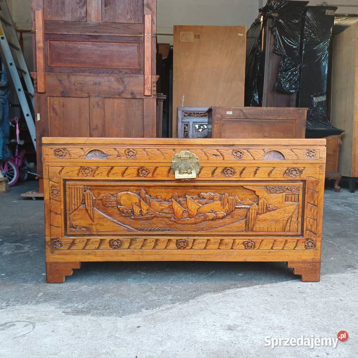 Skrzynia Kufer Dalekowschodni Orientalny