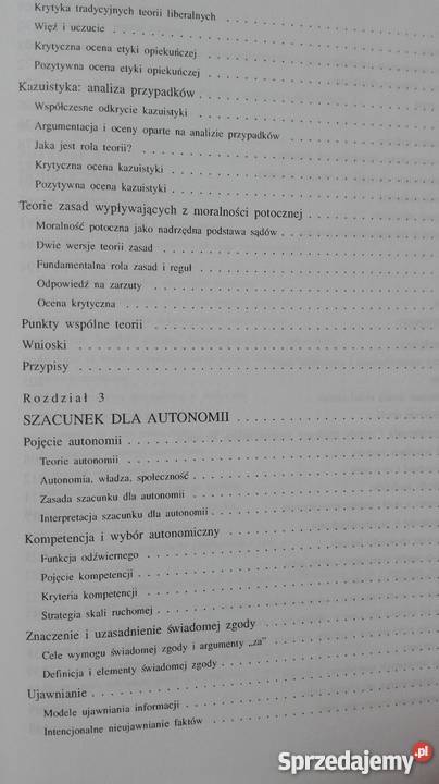 Zasady etyki medycznej Tom LBeauchamp James F Olsztyn