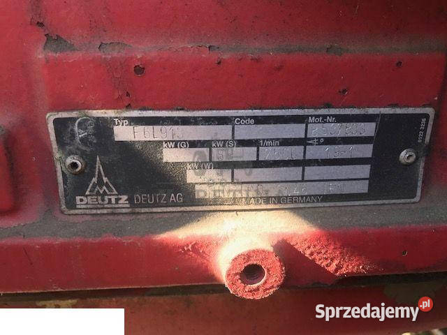 Silnik Deutz F6L913 wielkopolskie Jastrzębniki sprzedam