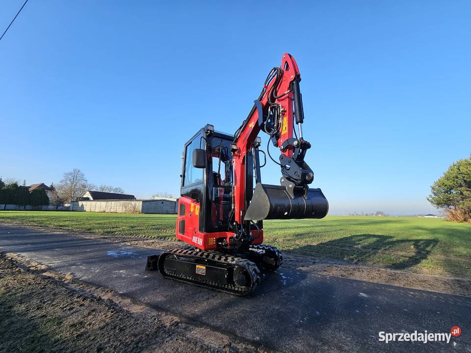 Minikoparki 15 do 2 t kubota Yanmar wielkopolskie Oborniki
