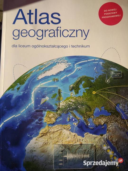 Atlas geograficzny Nowa Era Warszawa