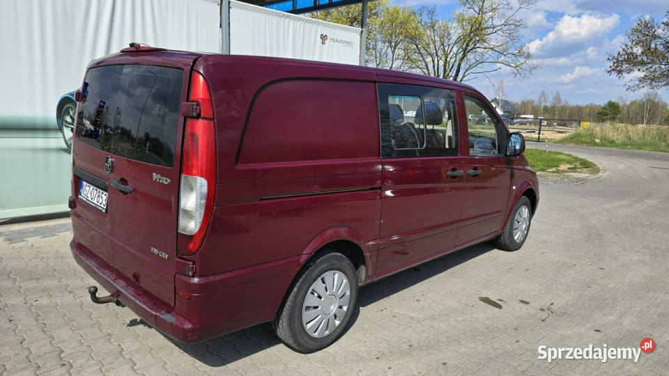 Mercedes Vito 6 osobowy uszkodzony Karczew