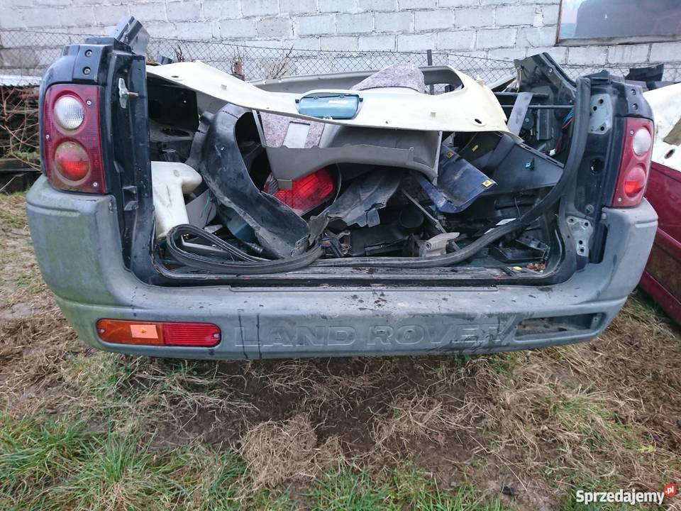 Land Rover Freelander 18 zderzak tył Karoseria