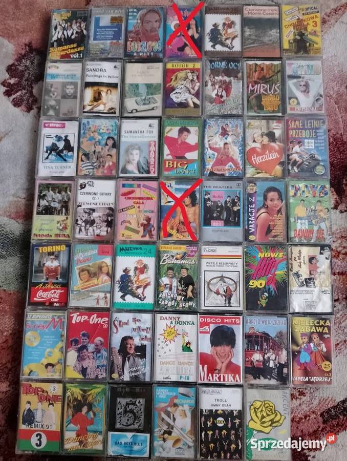 Kasety disco polo różne 39 Płyty i kasety dolnośląskie Wrocław