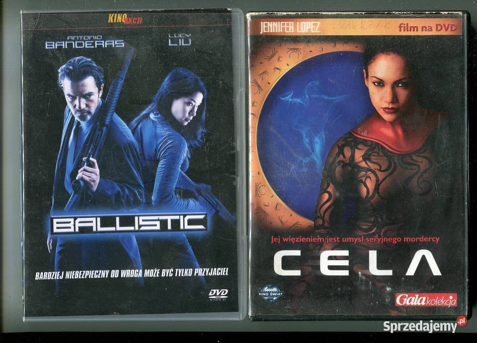 Ballistic Cela 2 filmy DVD 1 płyta zachodniopomorskie Szczecin