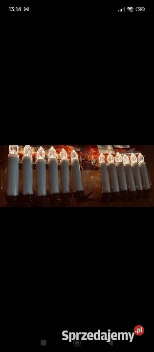 Zestaw bezprzewodowych świec choinkowych LED Zwierzyniec