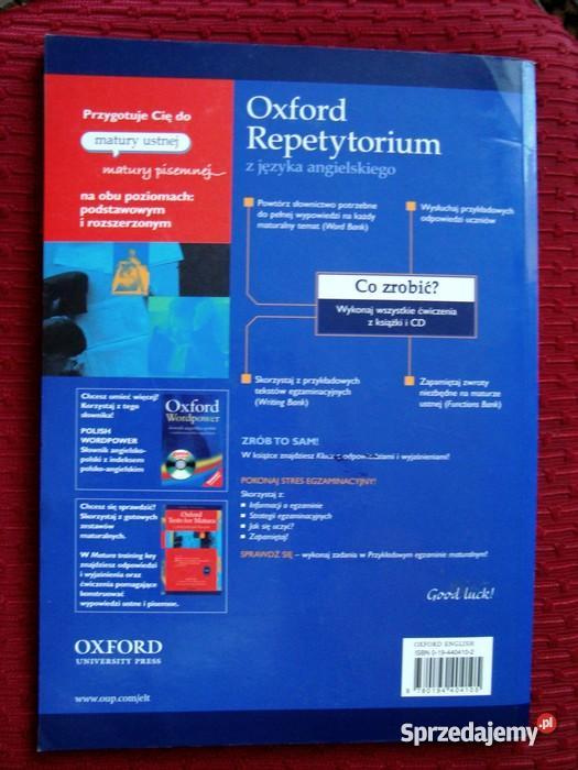 Oxford Repetytorium angielski Rzeszów sprzedam