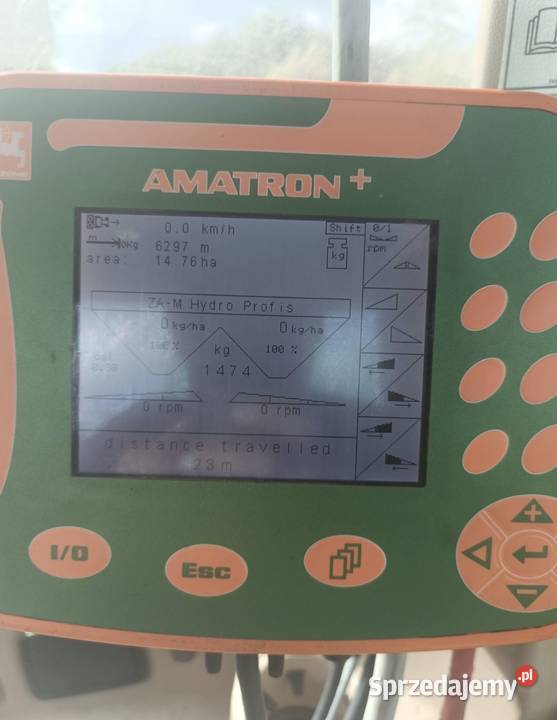 Amazone zam ultra 3000 Rozsiewacze nawozów Koce-Schaby