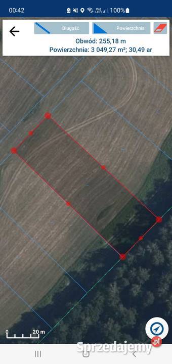 Działka siedliskowa w Nasach jez Dadaj warmińsko-mazurskie sprzedam