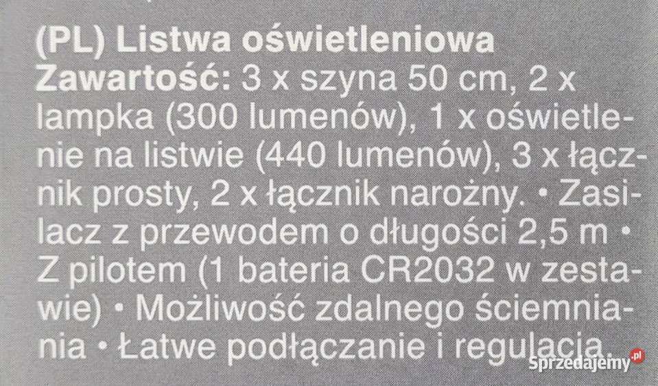 Oświetlenie szynowe 150 Krasne-Lasocice