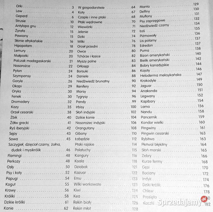 Zwierzęta świata Pere Rovira Francisco Arredondo lubelskie Chełm