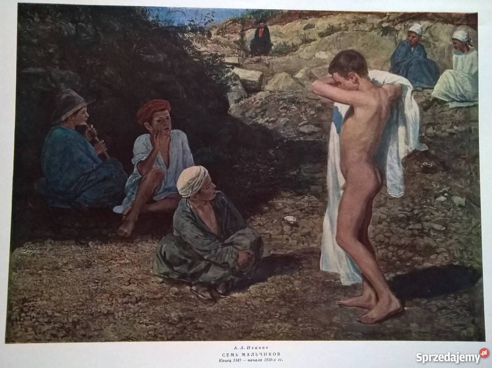 Aleksandr Iwanow Siedmiu chłopców 1840 1850 r Szczecin