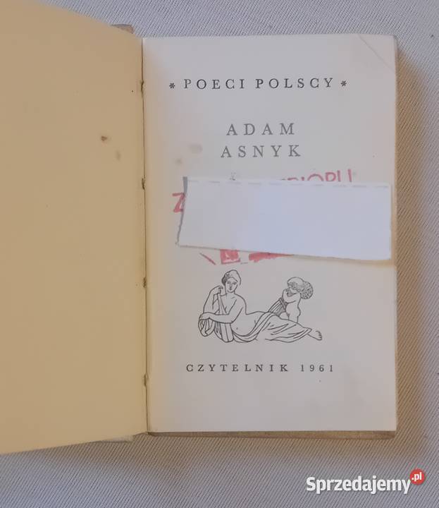 Zestaw 9 książek miniaturek z serii Poeci Polscy Koźminek